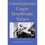 Constitutional Courts and Democratic Values : A European Perspective