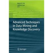 Advanced Techniques In Knowledge Discovery And Data Mining