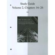 Study Guide, Volume 2, Chapters 16-26 to accompany Financial Accounting and Financial & Managerial Accounting