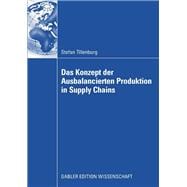 Das Konzept Der Ausbalancierten Produktion in Supply Chains