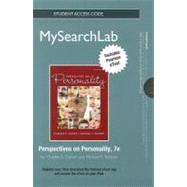 MySearchLab with Pearson eText -- Standalone Access Card -- for Perspectives on Personality