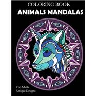 Animal Mandalas Coloring Book
