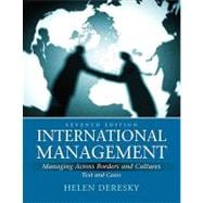 International Management : Managing Across Borders and Cultures, Text and Cases