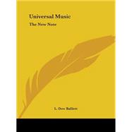 Universal Music: The New Note 1922