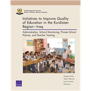 Initiatives to Improve Quality of Education in the Kurdistan Region—Iraq Administration, School Monitoring, Private School Policies, and Teacher Training