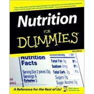 Nutrition For Dummies<sup>®</sup>, 4th Edition,9780471798682