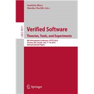 Verified Software. Theories, Tools, and Experiments