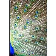 Peacock Feathers Lined Journal