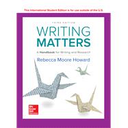 ISE Writing Matters: A Handbook for Writing and Research 3e TABBED
