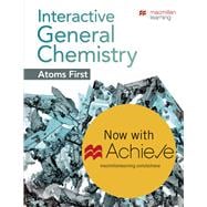 Achieve for Interactive General Chemistry Atoms First (1-Term Access)