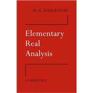 Elementary Real Analysis