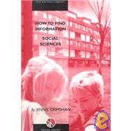 How to Find Information: Social Sciences