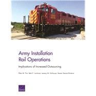 Army Installation Rail Operations Implications of Increased Outsourcing