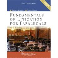 Fundamentals of Litigation for Paralegals 7e W/ Cd