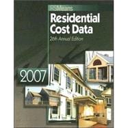 2007 RSMeans Residential Cost Data