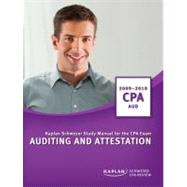 CPA Exam Study Manual: Auditing and Attestation 2009/2010