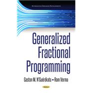 Generalized Fractional Programming