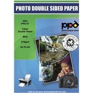 PPD Inkjet Photo Matte Double Sided Heavyweight Paper 13x19'' 53lbs. 210gsm 9mil x 50 Sheets (PPD047-50)