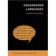 Endangered Languages book cover, ISBN 9780262548700