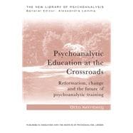 Psychoanalytic Education at the Crossroads: Reformation, Change and the Future of Psychoanalytic Training