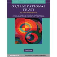 Organizational Trust
