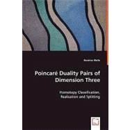 Poincar'e Duality Pairs of Dimension Three - Homotopy Classification, Realisation and Splitting