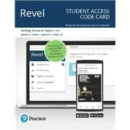 Revel for Writing Research Papers A Complete Guide Plus The Writer's Handbook -- Access Code Card