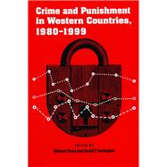 Crime and Punishment in Western Countries, 1980-1999