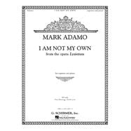 I Am Not My Own from Lysistrata Soprano and Piano