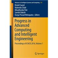 Progress in Advanced Computing and Intelligent Engineering