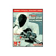 Tom Clancy's Rainbow Six Rogue Spear Platinum Edition : Prima's Official Strategy Guide