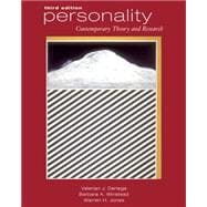 Personality Contemporary Theory and Research (with InfoTrac)