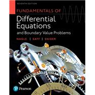 Fundamentals of Differential Equations and Boundary Value Problems Plus MyLab Math with Pearson eText -- 24-Month Access Card Package