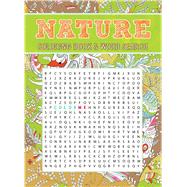 Nature Coloring Book & Word Search