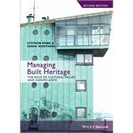 Managing Built Heritage: The Role of Cultural Values and Significance
