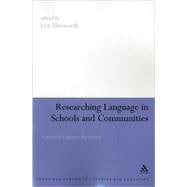Researching Language in Schools and Communities Functional Linguistic Perspectives