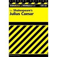 CliffsNotes on Shakespeare's Julius Caesar