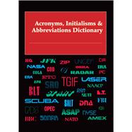 Acronyms, Initialisms & Abbreviations Dictionary
