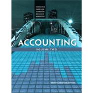 Accounting, Volume Two, Ninth Canadian Edition