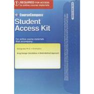 Access Code Card for CourseCompass for Dosage Calculations A Multi-Method Approach