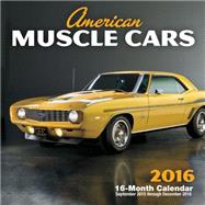 American Muscle Cars 2016 Mini 16-Month Calendar September 2015 through December 2016