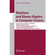 Relations and Kleene Algebra in Computer Science