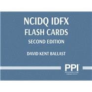 PPI NCIDQ IDFX Flash Cards (Cards), 2nd Edition – More Than 200 Flashcards for the NCIDQ Interior Design Fundamentals Exam