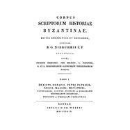 Dexippi, Eunapii, Petri Patricii, Prisci, Malchi, Menandri Historiarum quae supersunt book cover, ISBN 9783112408735