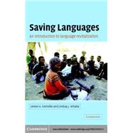 Saving Languages : An Introduction to Language Revitalization