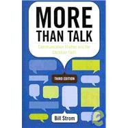 More Than Talk : Communication Studies and the Christian Faith
