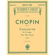 Concerto No. 1 in E Minor, Op. 11 Schirmer Library of Classics Volume 1350 National Federation of Music Clubs 2024-2028 Piano Duets