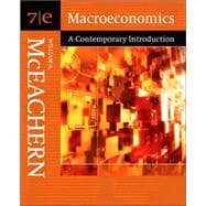 Macroeconomics A Contemporary Introduction (with InfoTrac)