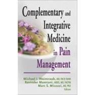 Complementary and Integrative Medicine in Pain Management