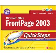 Microsoft Office FrontPage 2003 QuickSteps
